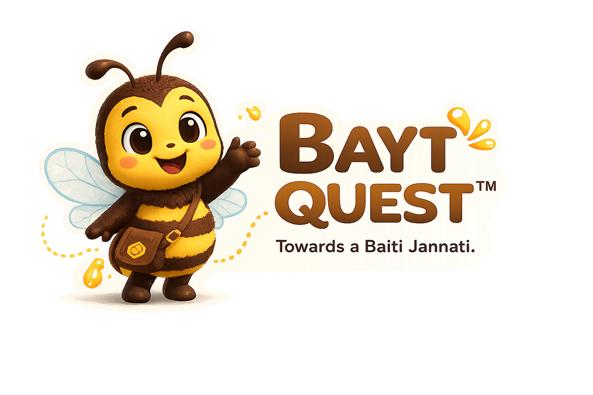 BAYT QUEST with Nahl mascot